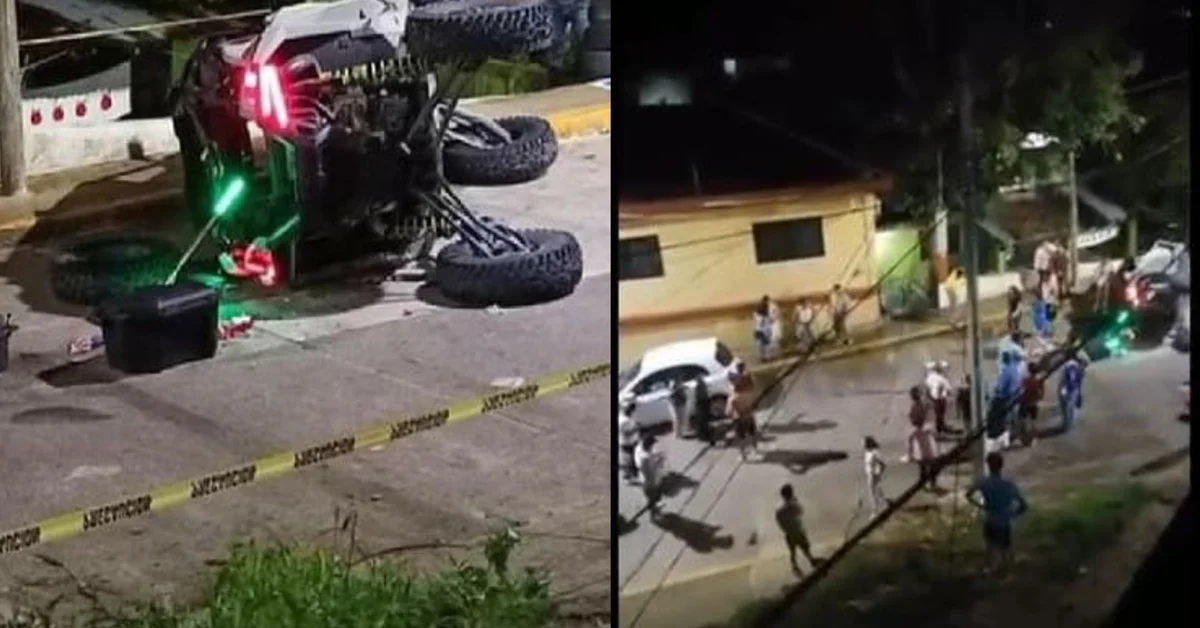 Una adolescente murio al manejar coche tipo razer que le acababan de dar por su cumleaños en Veracruz