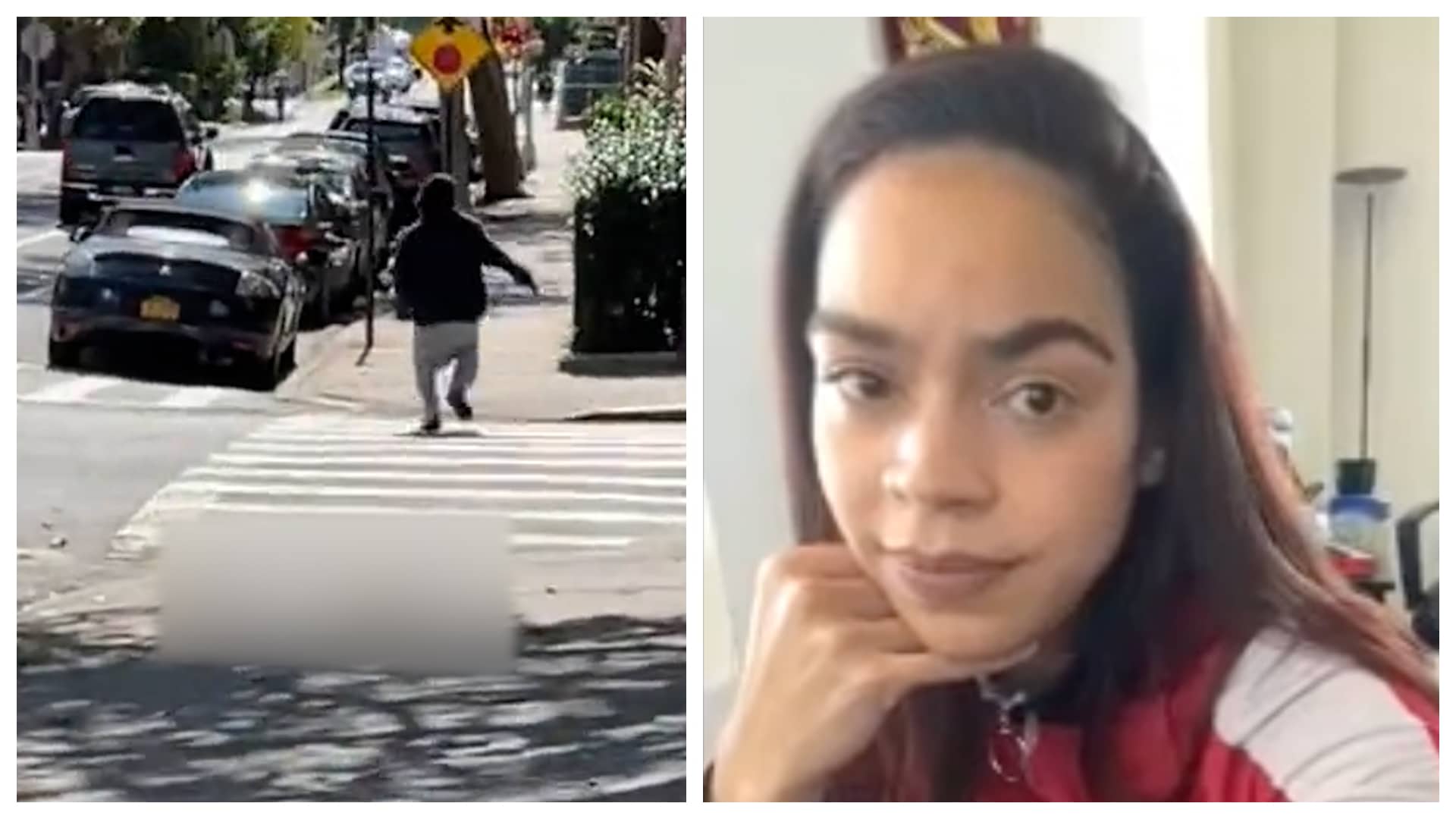 Joven dominicana Ángel Domínguez comparte en un video viral de TikTok cómo enfrentó a un presunto agresor sexual en Queens, Nueva York |  Univision 41 Nueva York WXTV