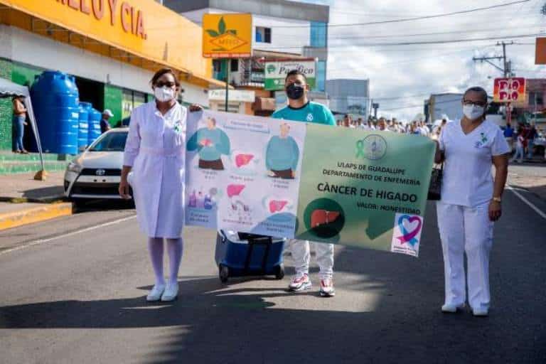 Enfermeras de Panamá Oeste se unen para crear conciencia en la prevención del cáncer