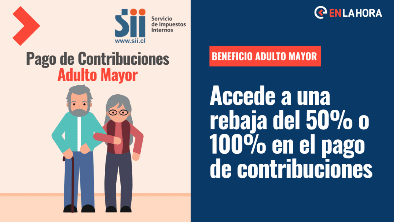 Pago de Contribuciones Adulto Mayor: ¿Cuáles son los requisitos para acceder a una rebaja del 100% o 50%?