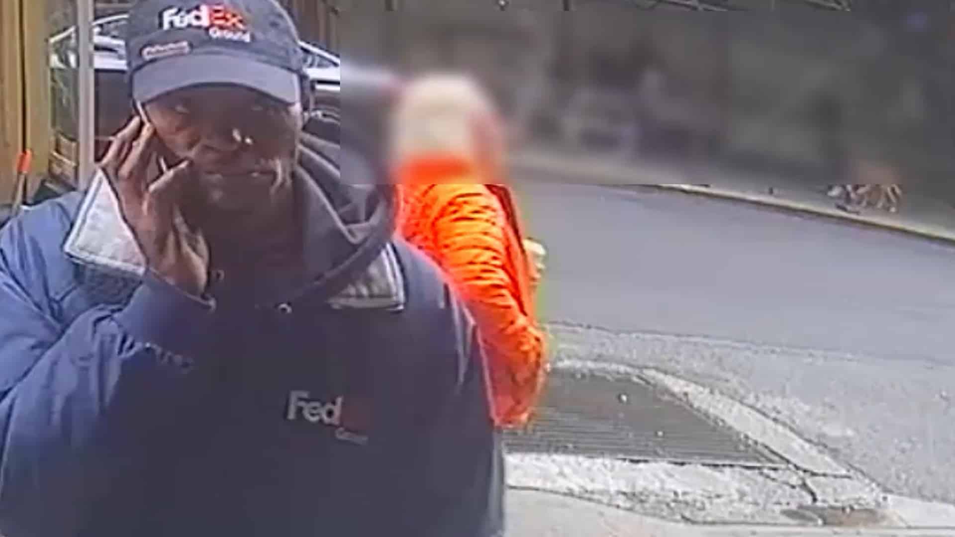 Hombre con uniforme de FedEx sospechoso de robar equipo en oficina de Manhattan |  Univision 41 Nueva York WXTV