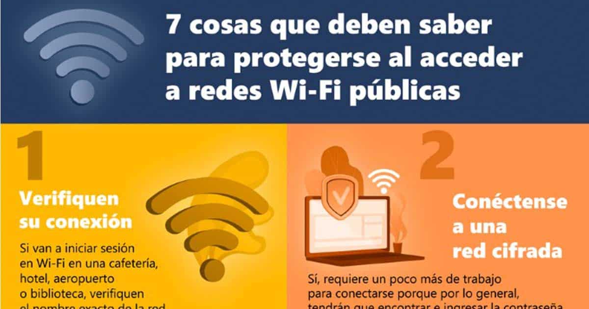 Las 7 recomendaciones de Microsoft Argentina para usar redes de wifi público