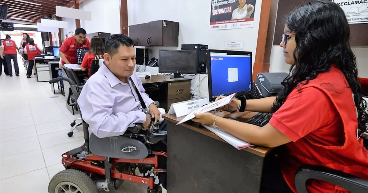 Mercado laboral: El 44,4% de la población peruana que tiene alguna discapacidad tiene empleo