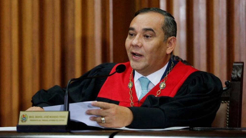 Expresidente del Tribunal Supremo de Venezuela es acusado en EEUU por lavado de dinero